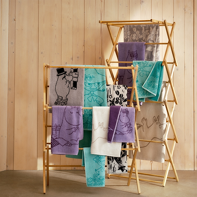 Moomin Arabia håndklæde Snufkin 30x50 cm