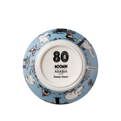 Moomin Arabia Venner for evigt skål Ø 15 cm