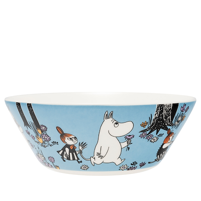 Moomin Arabia Venner for evigt skål 15 cm