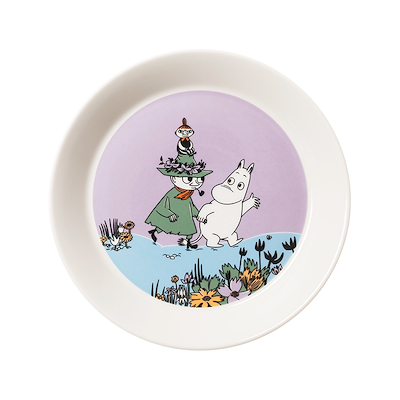 Moomin Arabia Venner for evigt tallerken lilla Ø19 cm