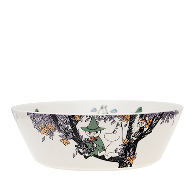 Moomin Arabia Venner for evigt serveringsskål Ø23 cm