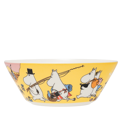 Moomin Arabia skål Familietid 15 cm
