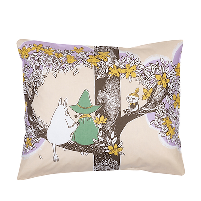 Moomin Arabia Moomin Venner for evigt pudebetræk beige 50x60 cm