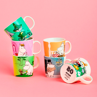 Moomin Arabia 80 års jubilæumskrus Snorkfrøken 30 cl