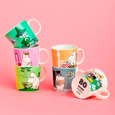 Moomin Arabia 80 års jubilæumskrus Lille My 30 cl