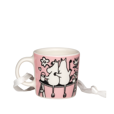 Moomin Arabia Kærlighed lyserød minikrus