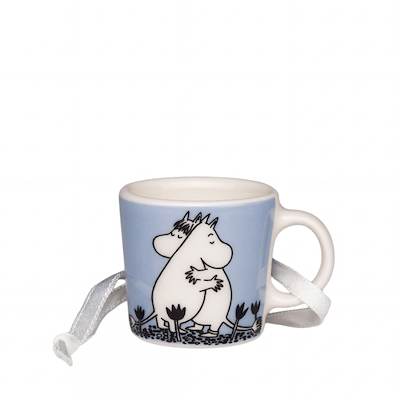 Moomin Arabia Kærlighed lyseblå minikrus