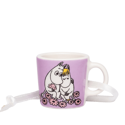 Moomin Arabia Kærester lyselilla minikrus