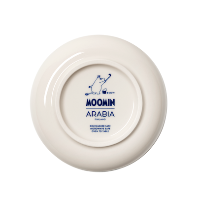 Moomin Arabia Haru skål hvid Ø 12 cm