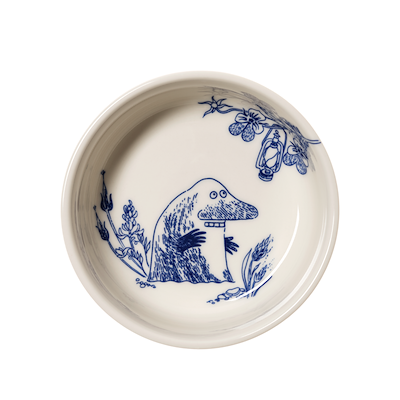 Moomin Arabia Haru skål hvid Ø 12 cm