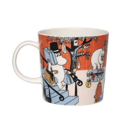 Moomin Arabia Ferieklar krus 0,3 liter