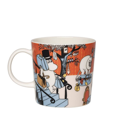 Moomin Arabia Ferieklar krus orange 0,3 liter