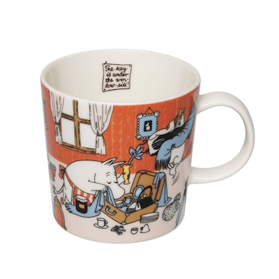 Moomin Arabia Ferieklar krus orange 0,3 liter