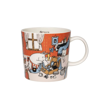 Moomin Arabia Ferieklar krus orange 0,3 liter