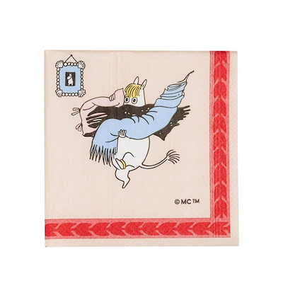 Moomin Arabia pakke med papirserviet 33 cm