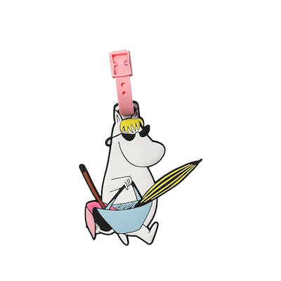 Moomin Arabia Feriklar bagagemærke Snorkfrøken