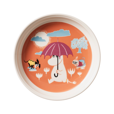 Moomin Arabia Under Paraplyen spisesæt 2 dele