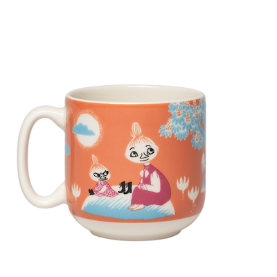 Moomin Arabia Under Paraplyen spisesæt 2 dele