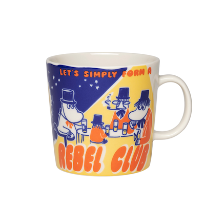 Moomin Arabia Rebel Club krus 0,4 liter
