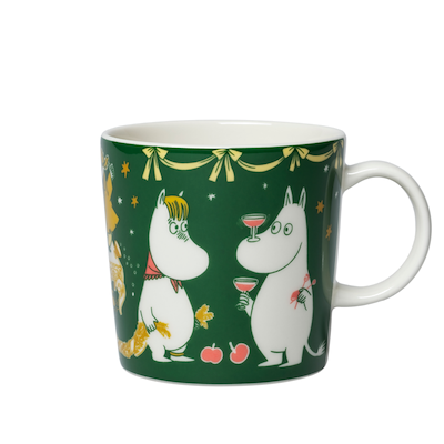 Moomin Arabia Gift of Love krus grøn 30 cl