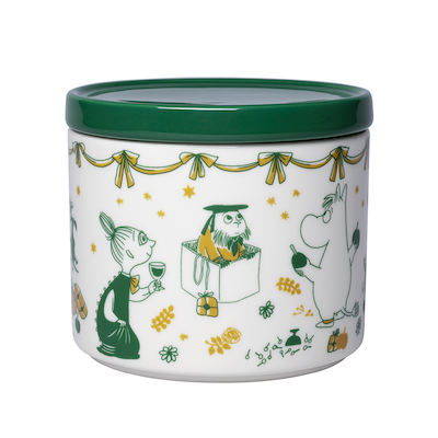 Moomin Arabia Gift of Love krukke grøn 0,7 liter
