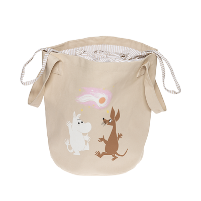 Moomin Arabia Rumeventyr opbevaringskurv beige