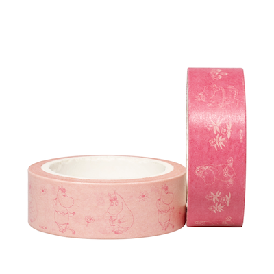 Moomin Arabia Snorkfrøken washitape pink 2 stk.