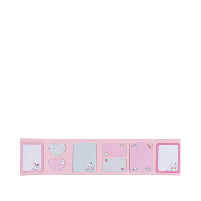 Moomin Arabia Kærester sticky notes lyserød