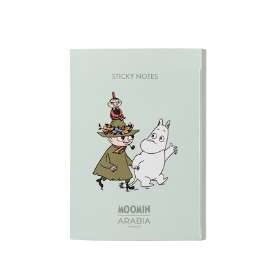 Moomin Arabia Character sticky notes multifarvet