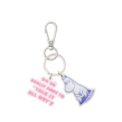 Moomin Arabia Talk It All Out nøglering L 4,8 cm