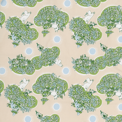 Moomin Arabia Venner for altid sengesæt multifarvet 140x200 cm