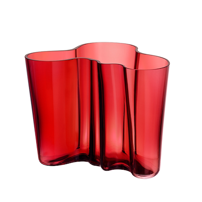 Iittala Alvar Aalto vase tranebær 16 cm