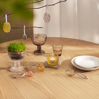 Iittala Kartio glas linen 21 cl. 2 stk.