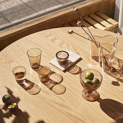 Iittala Kartio glas linen 40 cl. 2 stk.