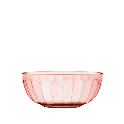 Iittala Raami glasskål 36 l salmon pink