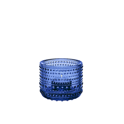 Iittala Kastehelmi fyrfadsstage 6,4 cm ultramarine