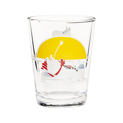 Moomin Arabia drikkeglas aftensvøm 22 cl