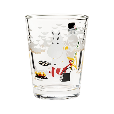 Moomin Arabia drikkeglas sammen 22 cl
