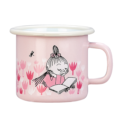 Mumi by Muurla piger emaljekrus lyserød/pink 25 cl