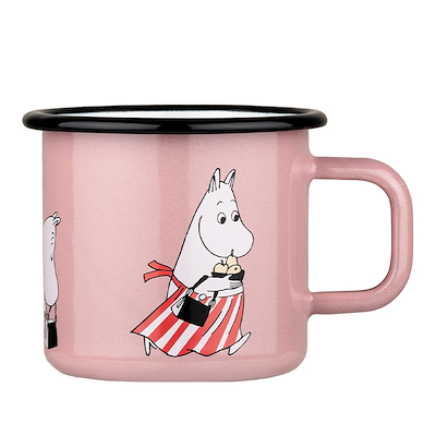 Mumi by Muurla mumi mor emaljekrus pink 37 cl