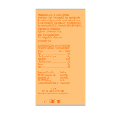 MySoda Orange smagskoncentrat 500 ml