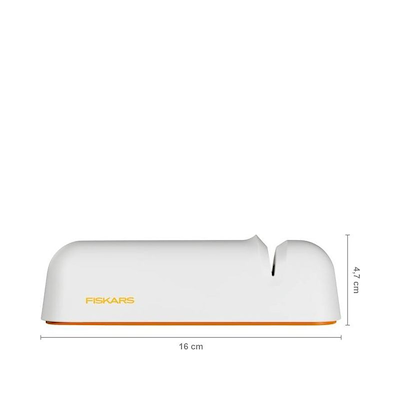 Fiskars Functional Form knivsliber orange/hvid 16 cm