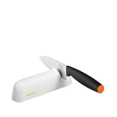 Fiskars Functional Form knivsliber orange/hvid 16 cm