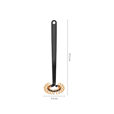 Fiskars Functional Form spiralpiskeris med silikone sort 27,3 cm