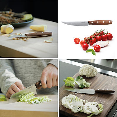 Fiskars Norr urtekniv brun 7 cm