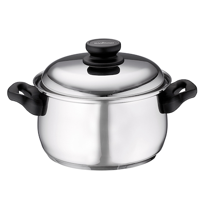 Fiskars Royal gryde med låg 3 liter uden belægning