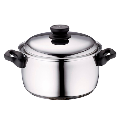 Fiskars Royal gryde med låg 4 Liter uden belægning