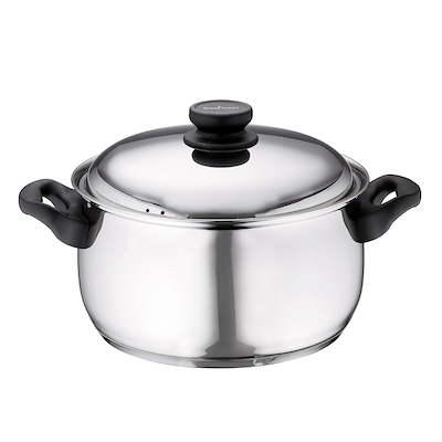 Fiskars Royal Gryde Med Låg 5 Liter uden belægning