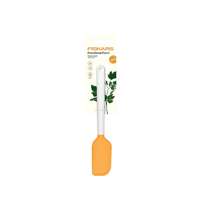 Fiskars Functional Form dejskraber med silikone orange 34,9 cm