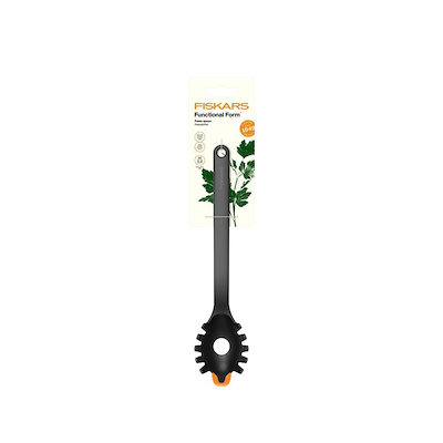 Fiskars Functional Form pastaske med silikone sort 29,3 cm